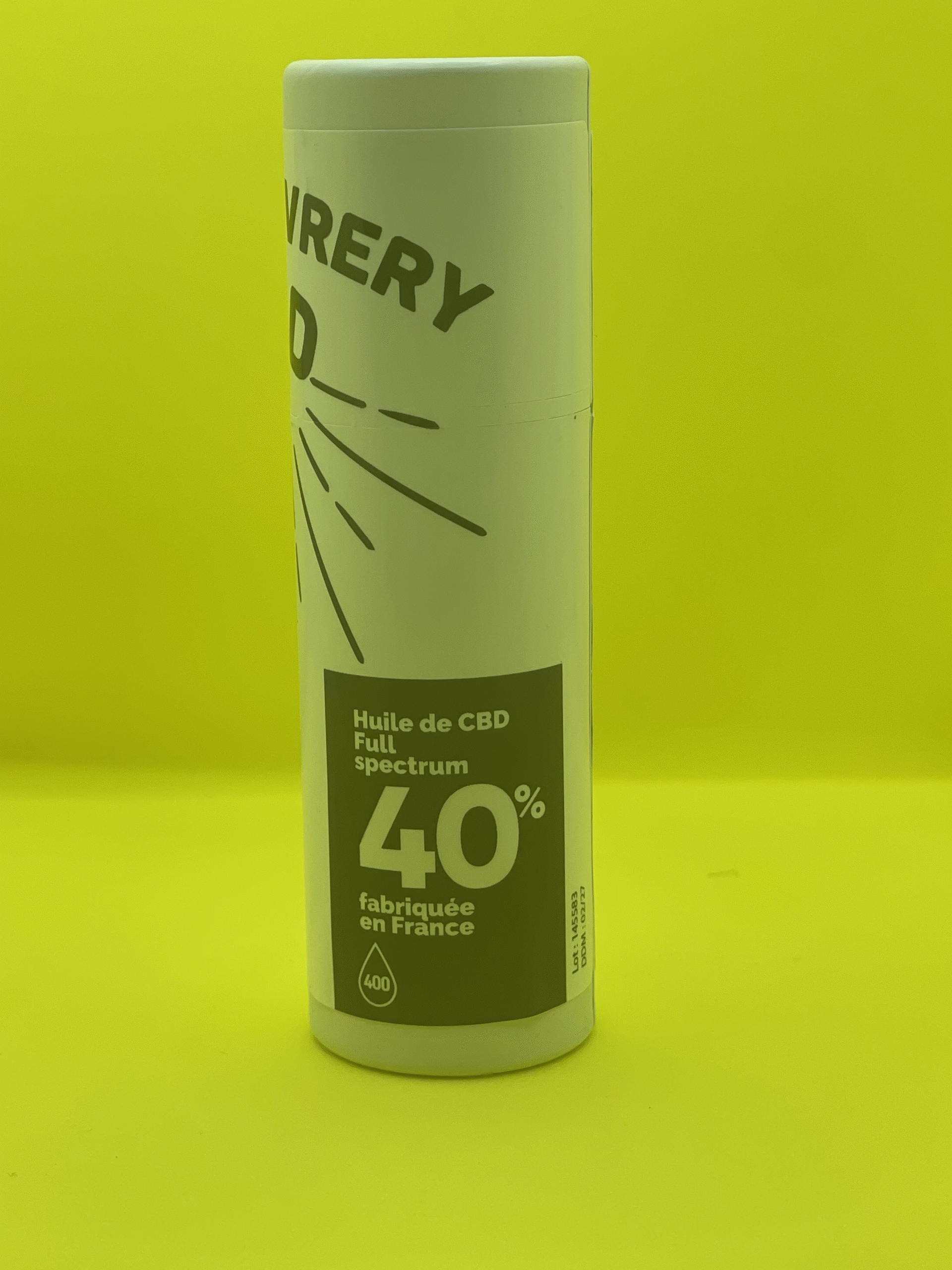 Huile de CBD+CBG 40% full spectrum